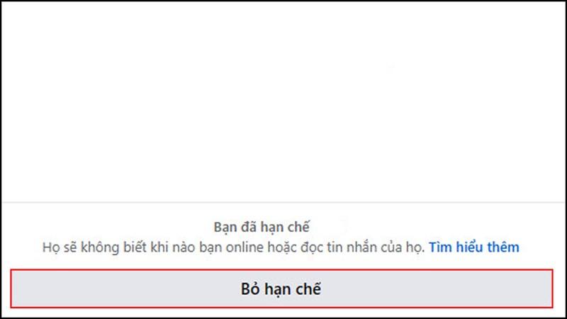 Cách bỏ hạn chế Messenger trên máy tính