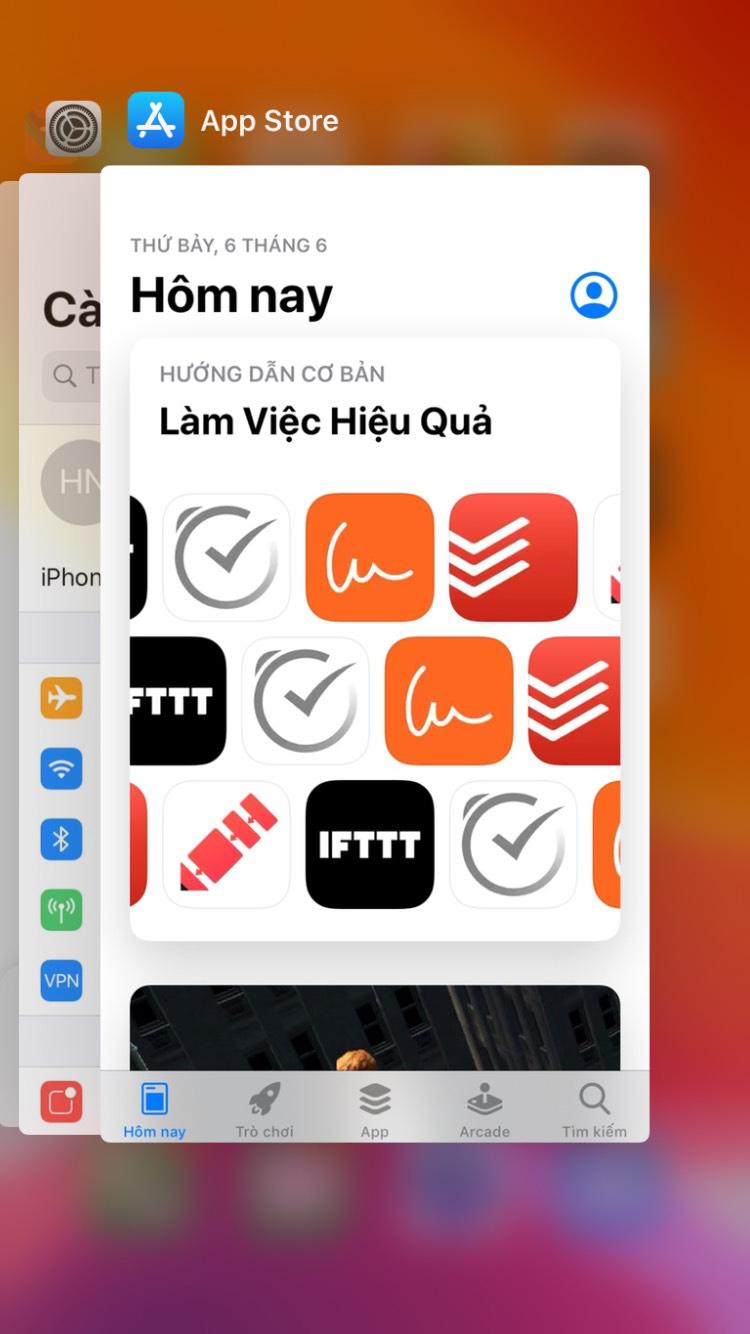 Đăng xuất Apple ID