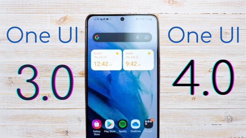 Giao diện thông báo One UI 4.0