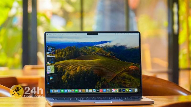 Màn hình MacBook Pro 14 inch 2023 có chất lượng hiển thị rất tuyệt vời