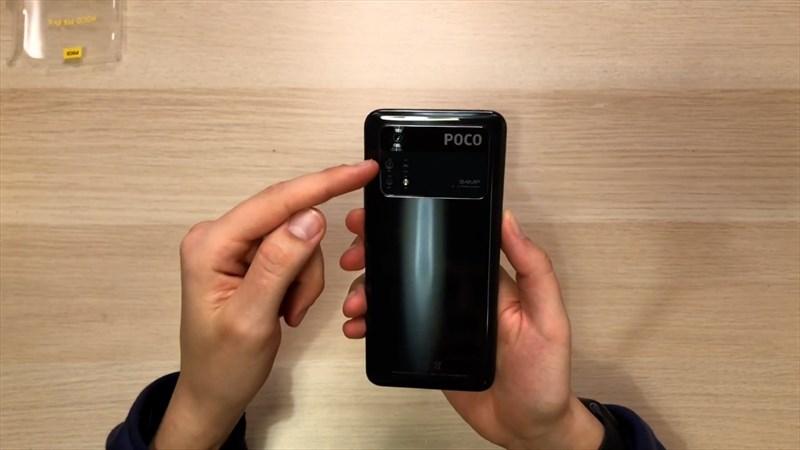 POCO M4 Pro 4G có thiết kế mặt lưng rất ấn tượng