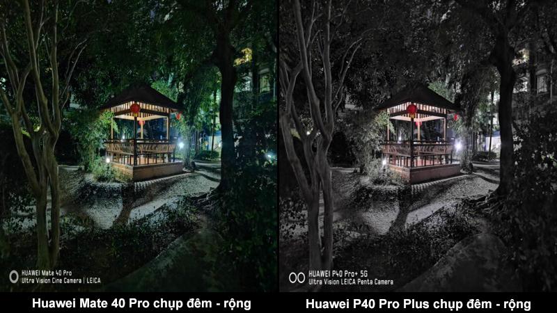 So sánh ảnh zoom 3x giữa Huawei Mate 40 Pro và Huawei P40 Pro Plus