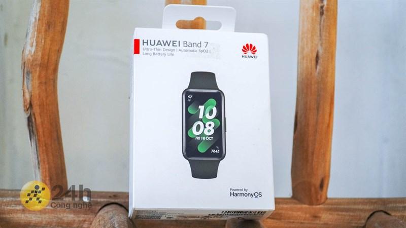 Thiết kế Huawei Band 7: Tinh tế và thoải mái khi đeo