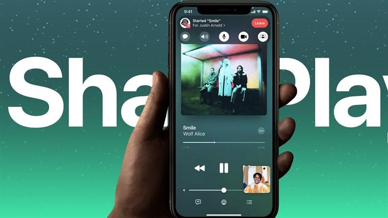 Tính năng SharePlay đã quay trở lại trên iOS 15.1 Beta.