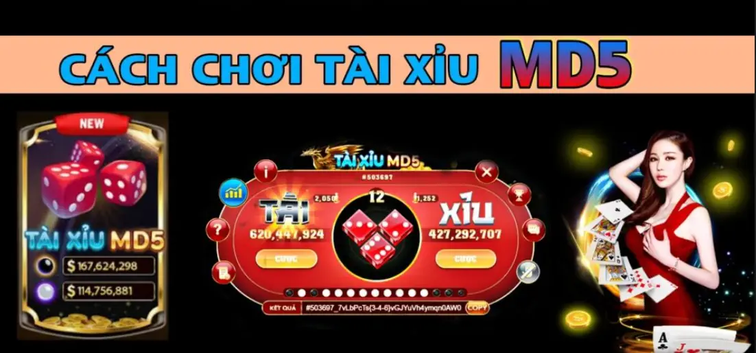 Tài xỉu MD5 789Club là gì? Các ưu điểm vượt trội của game Tài xỉu