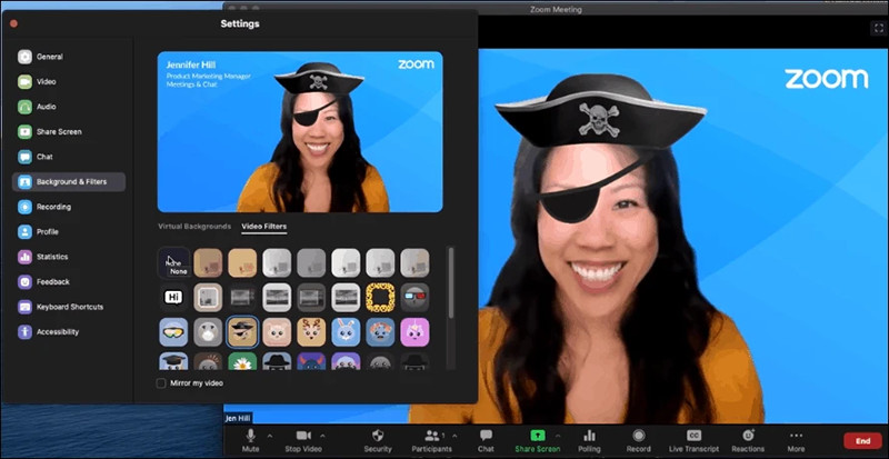 Hướng Dẫn Sử Dụng Filter Làm Đẹp Trên Zoom Cho Học Online, Họp Trực Tuyến