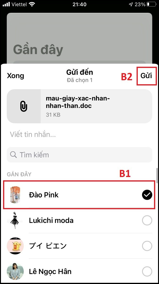 Hướng Dẫn Gửi File Qua Facebook Messenger Trên Điện Thoại Và Máy Tính