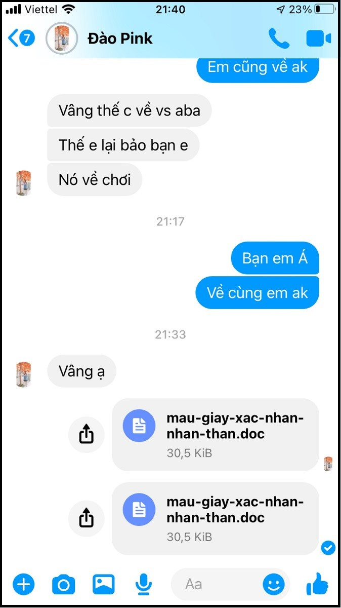 Hướng Dẫn Gửi File Qua Facebook Messenger Trên Điện Thoại Và Máy Tính