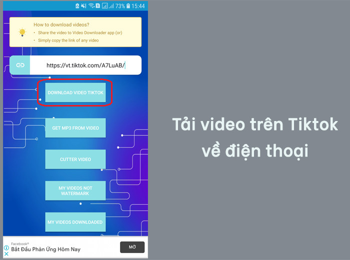 Tiktok Download: Ứng dụng tải video TikTok không logo - Cực nhanh, cực dễ!