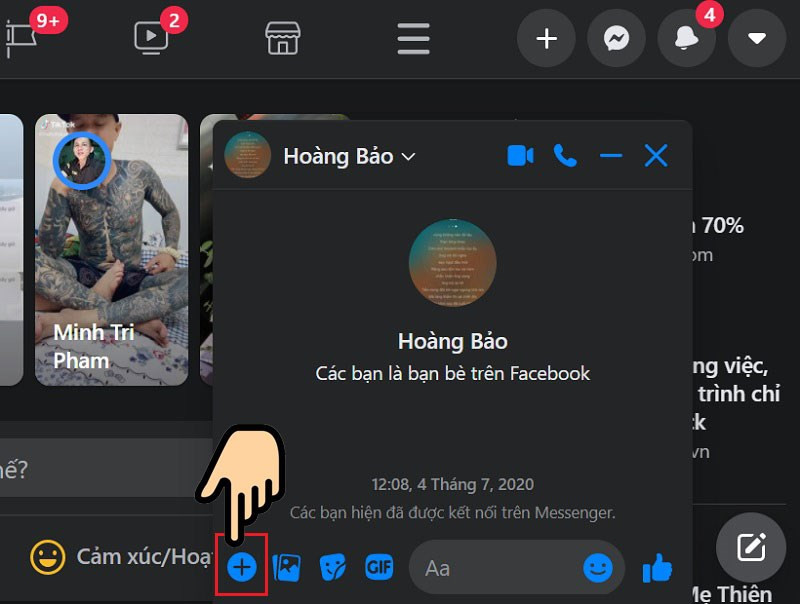 Hướng Dẫn Gửi File Qua Facebook Messenger Trên Điện Thoại Và Máy Tính