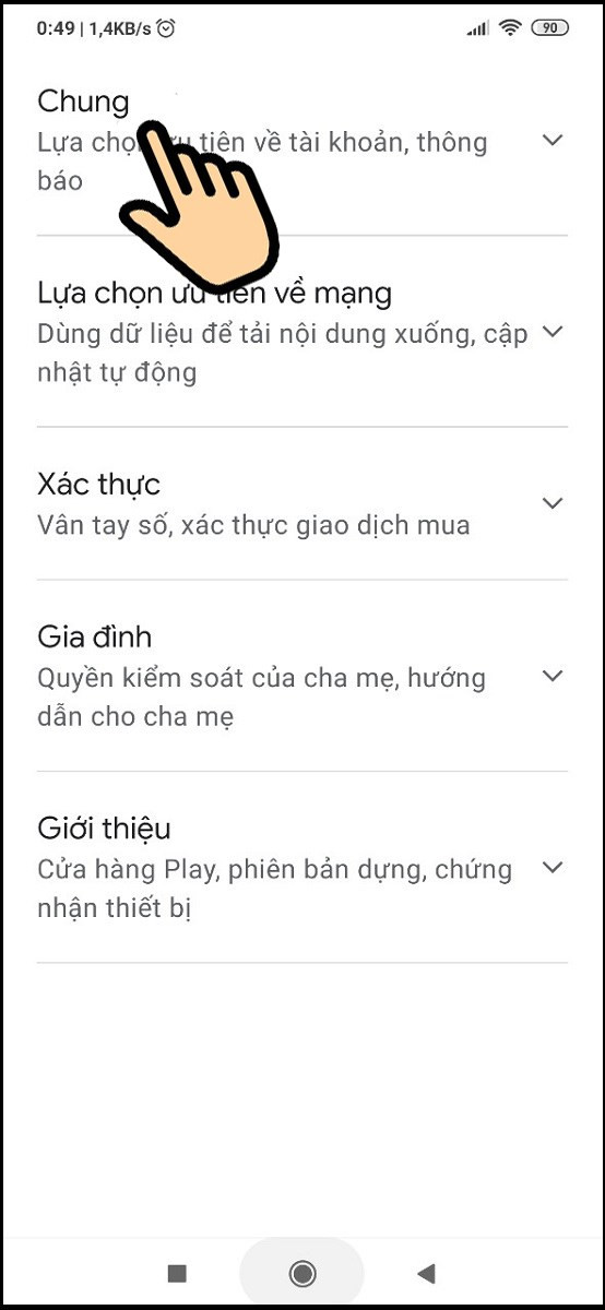 Cách Xóa Lịch Sử Tìm Kiếm Trên CH Play Nhanh Chóng và Đơn Giản