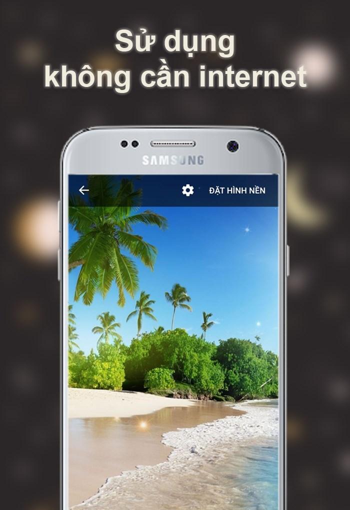 Hình nền động bãi biển tuyệt đẹp với Beach Live Wallpaper