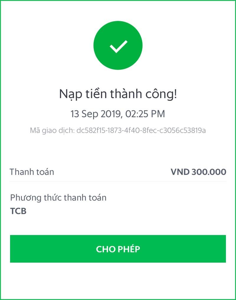 Hướng Dẫn Kích Hoạt và Nạp Tiền Moca trên Ứng Dụng Grab