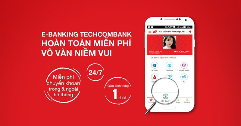 alt: Techcombank chuyển tiền miễn phí