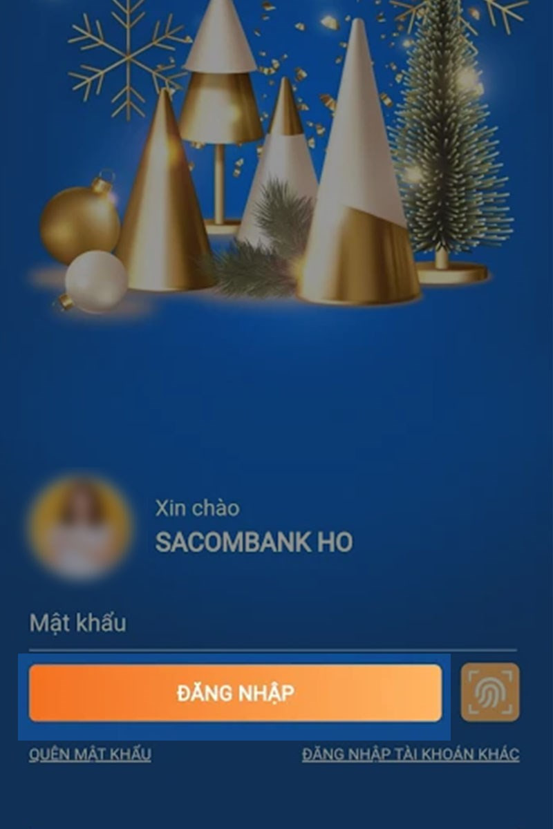 alt text: Đăng nhập Sacombank mBanking