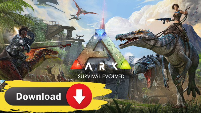 alt text: Khám phá thế giới khủng long trong Ark: Survival Evolved