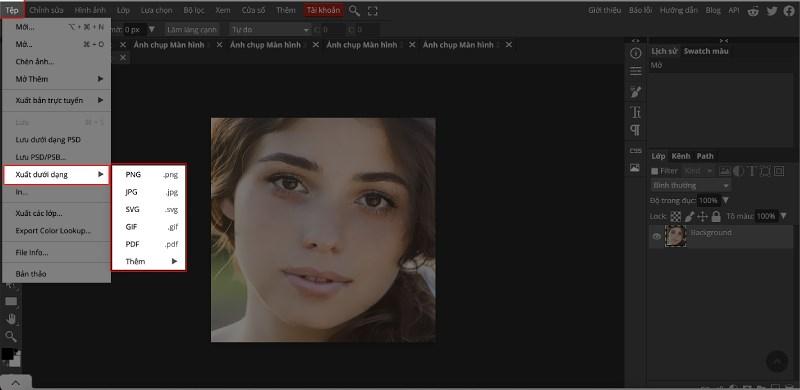 Hướng Dẫn Chỉnh Sửa Ảnh Online: Làm Trắng Da, Mịn Da và Xóa Tàn Nhang với Photoshop Online