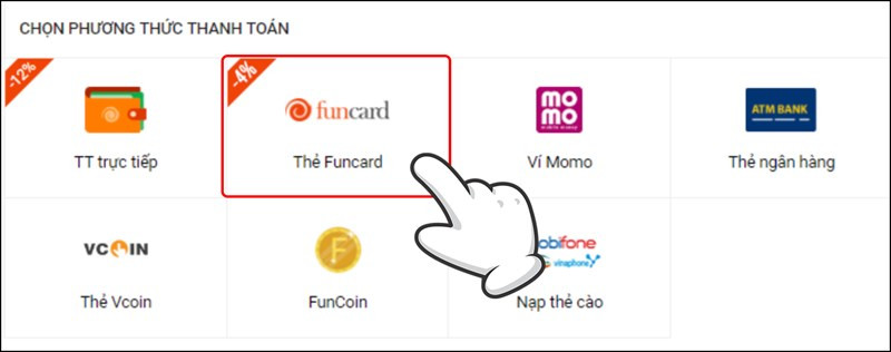 Thẻ Funcard: Hướng dẫn nạp game Funtap đơn giản và nhanh chóng