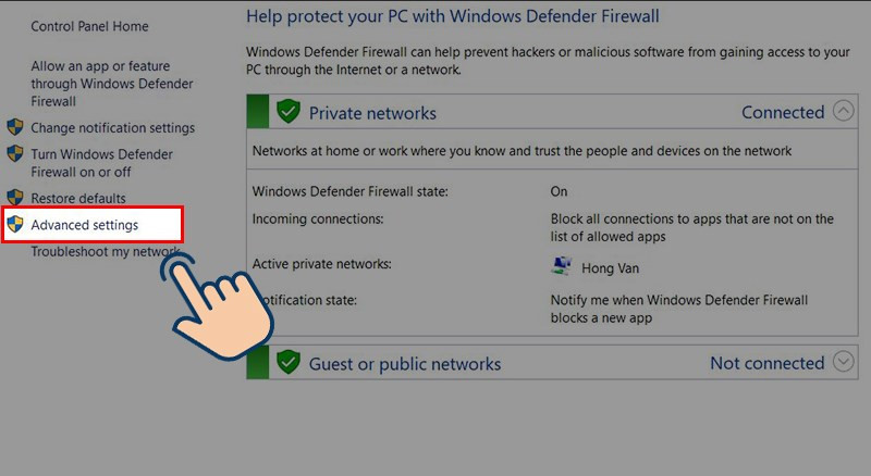 Chặn ứng dụng kết nối Internet trên Windows 10 bằng Firewall: Hướng dẫn chi tiết