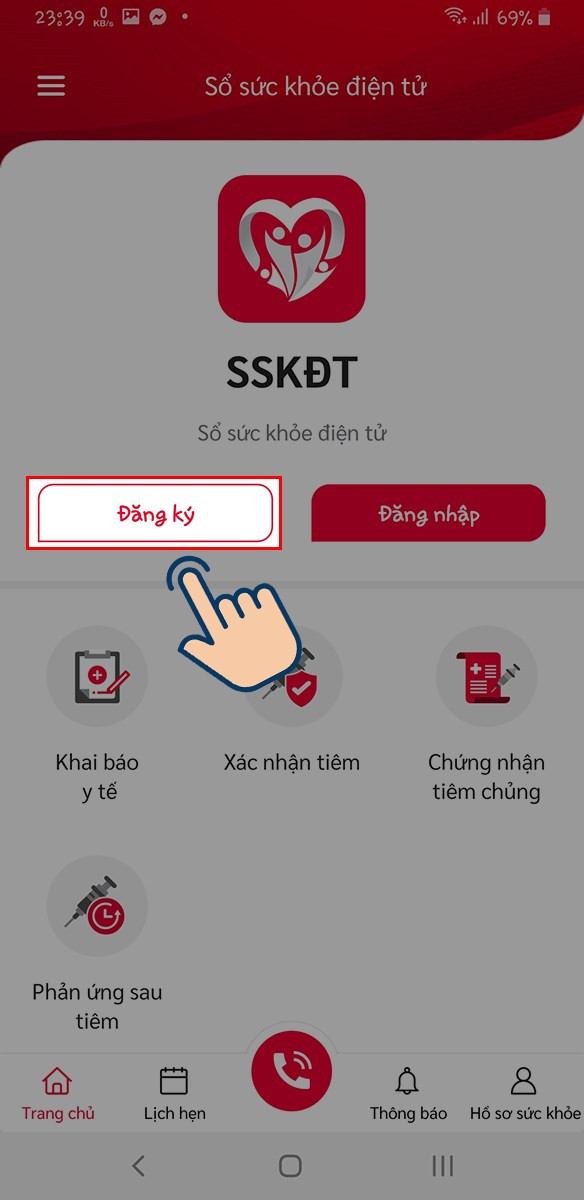 Hướng Dẫn Đăng Ký Và Đăng Nhập Sổ Sức Khỏe Điện Tử Chi Tiết