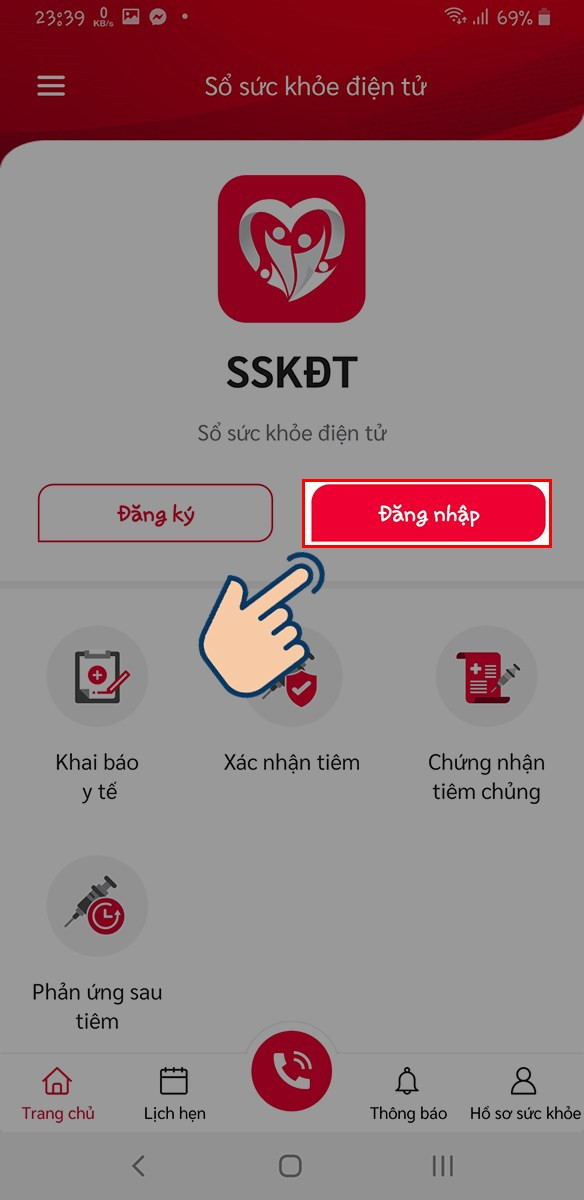 Hướng Dẫn Đăng Ký Và Đăng Nhập Sổ Sức Khỏe Điện Tử Chi Tiết