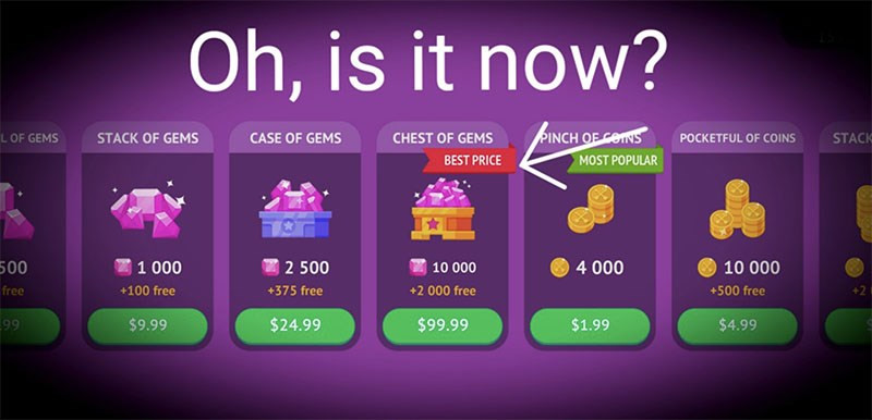 C&aacute;c loại microtransaction