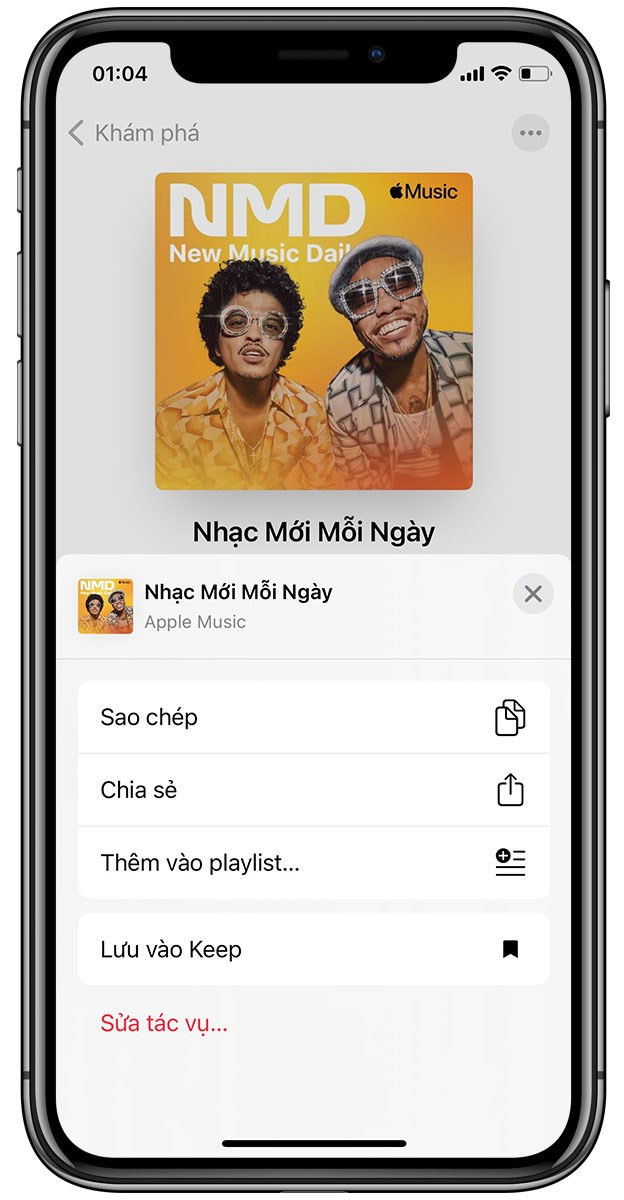 Chia sẻ nhạc đến mọi người