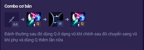 Combo cơ bản của Aphelios