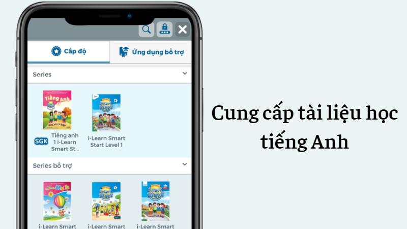 Cung cấp s&aacute;ch gi&aacute;o khoa c&ugrave;ng c&aacute;c t&agrave;i liệu tiếng Anh kh&aacute;c