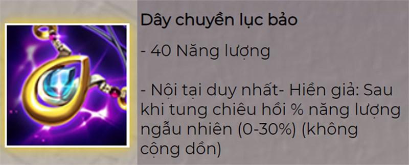 Dây Chuyền Lục Bảo