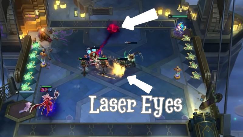 Dị Thường Laser Eyes trong game