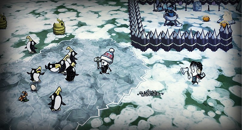 Đồ họa 2D độc đáo trong Don't Starve Together