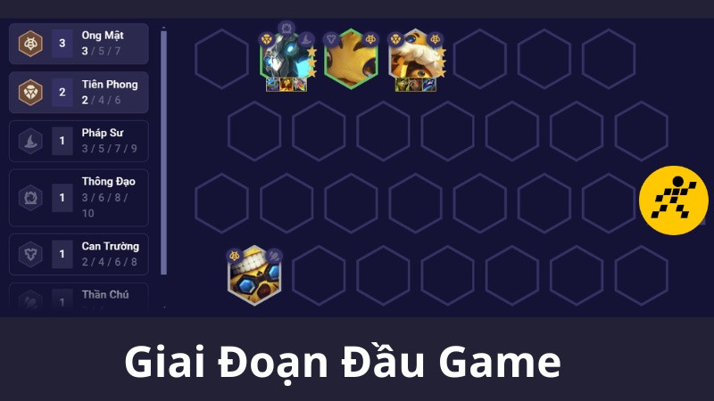 ĐỘI HÌNH ONG MẬT đầu game