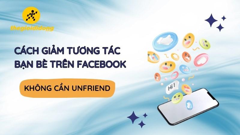 Giảm tương tác Facebook