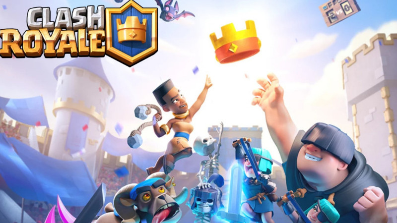 Giao diện game Clash Royale