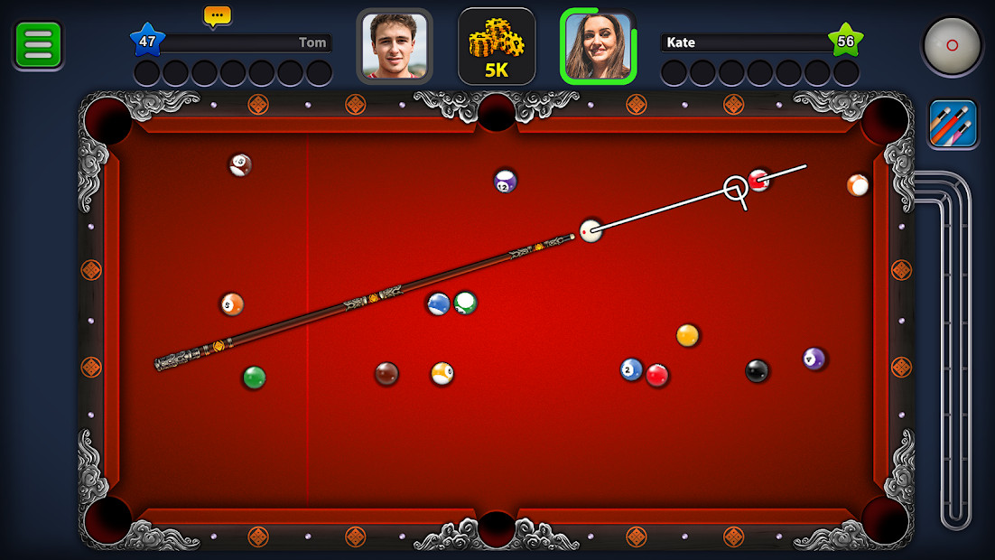 Hình ảnh trong game 8 Ball Pool