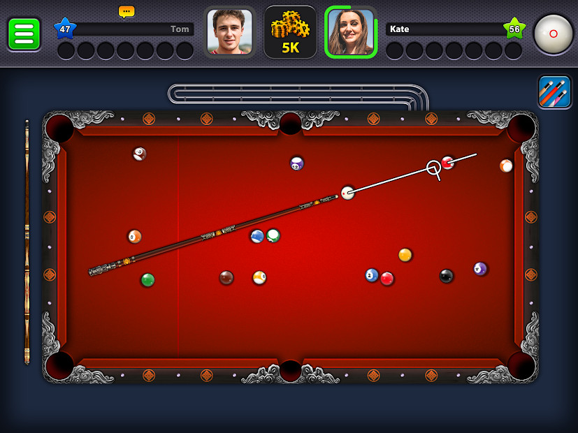 Hình ảnh trong game 8 Ball Pool