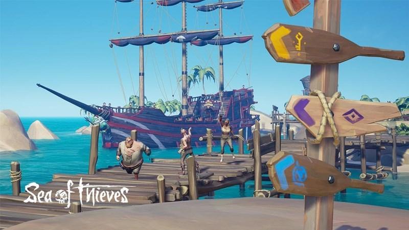 Hóa thân thành cướp biển trong Sea of Thieves