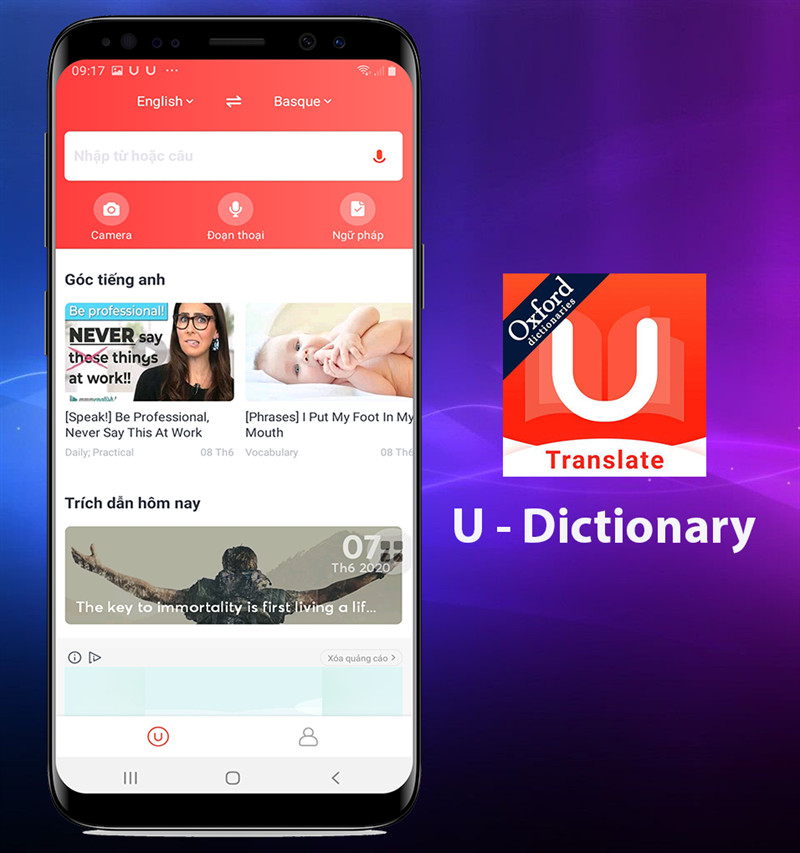 Kho từ điển đa ngôn ngữ U-Dictionary