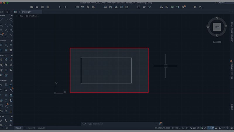 Hướng Dẫn Vẽ Hình Chữ Nhật trong AutoCAD Chi Tiết Nhất