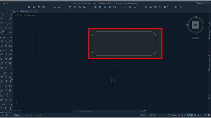 Hướng Dẫn Vẽ Hình Chữ Nhật trong AutoCAD Chi Tiết Nhất