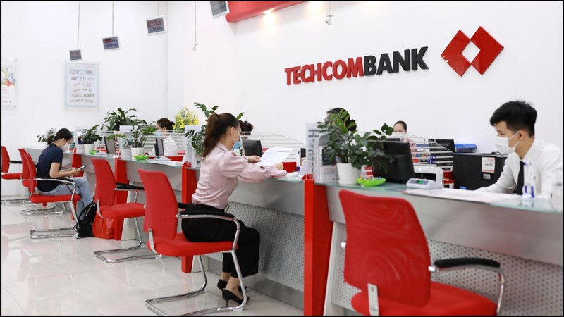 Mở thẻ tại quầy giao dịch Techcombank