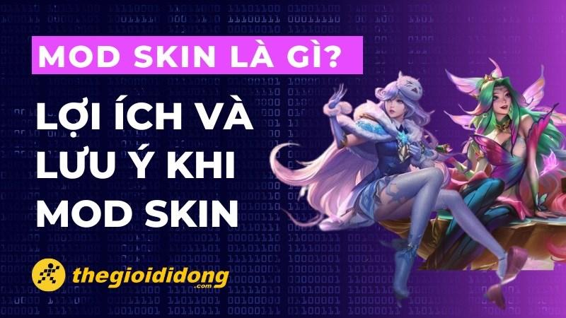 Mod skin là gì ? Các lợi ích và những lưu ý khi mod skin khi chơi game