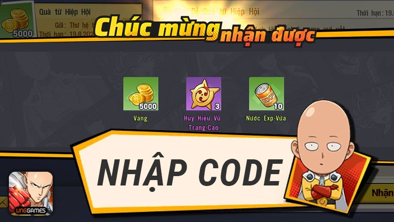 Nhập code One Punch Man The Strongest mới nhất