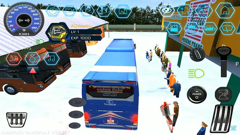 Trải Nghiệm Lài Xe Khách Thực Thụ với Bus Simulator Vietnam trên Điện Thoại