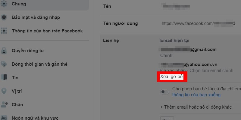 Hướng Dẫn Thêm, Thay Đổi và Xóa Email trên Facebook Đơn Giản 2023