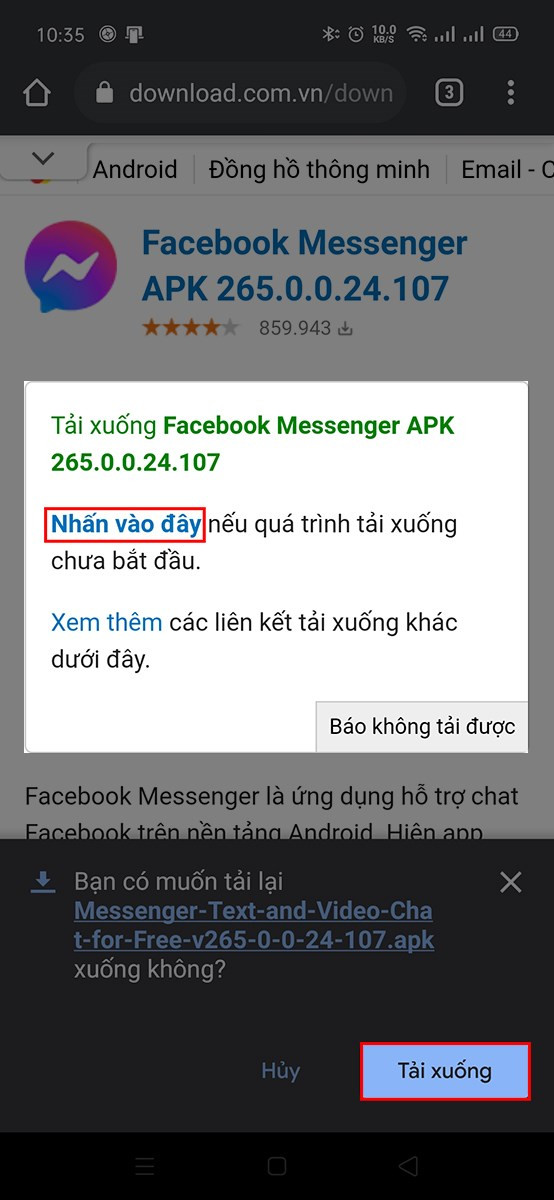 Hướng Dẫn Chi Tiết Tải Messenger Phiên Bản Cũ Cho Android và iOS