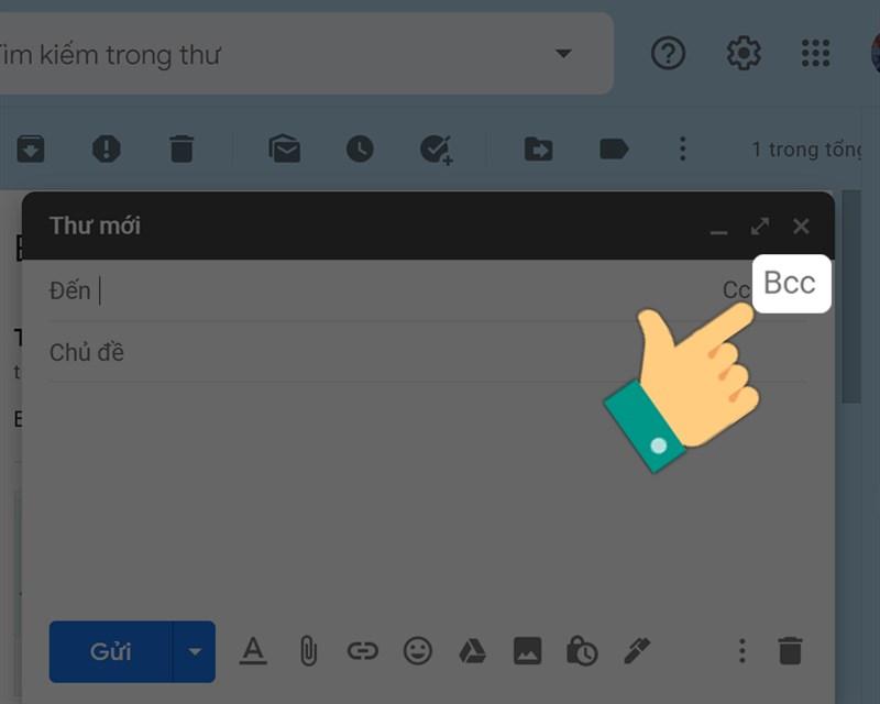 Sử dụng Bcc trong Gmail