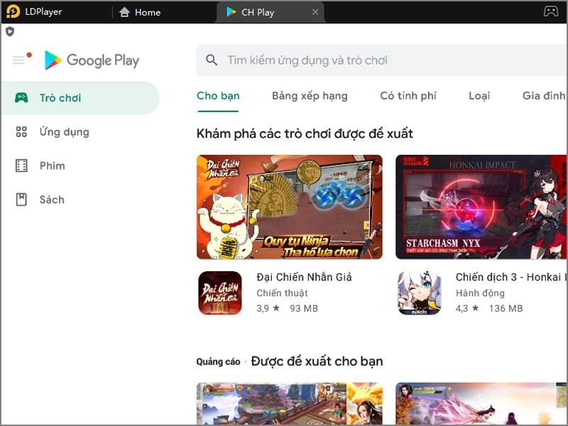 Tải game, app trên LDPlayer và trải nghiệm