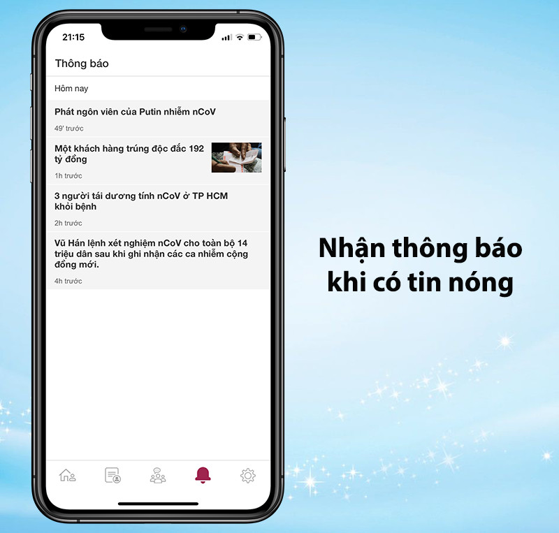 Thông báo tin tức